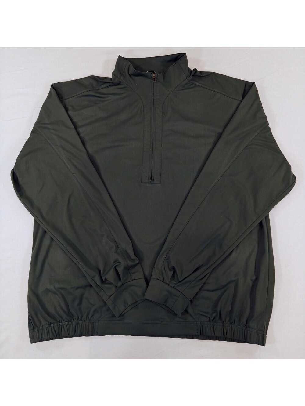 Nike Golf Men's Dark Green Quarter Zip Pullover Jacket Size Large